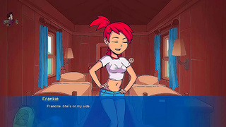 Gwen Dominates with Fiery Blowjob Rough Doggy Sex at Camp Pinewood