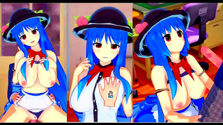Tenshi Temptation: Busty Beauty Enchants in Hot 3D Hentai Fantasy