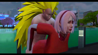Sakurai Breaks Trust in Steamy Outdoor Tryst with Naruto Under Stars