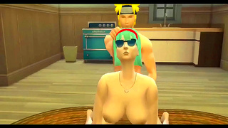 Naruto Bulma Fuel Steamy Taboo Romance in Heated Anime Tryst