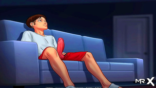 MILF Indulges in Steamy Solo Fantasy Adventures in Summertime Bliss