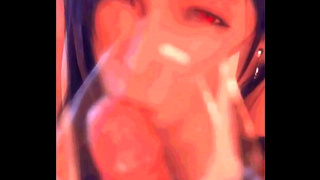 Tifa Lockes Wet Wild 3D Blowjob Fantasies – Deep Throat Devotion