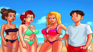 Voluptuous Hentai Beauty Temptation Ignites Hot Tropical Tryst