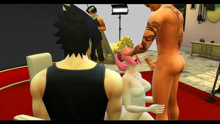 Sakuras Forbidden Lust: Steaming Affair Interrupts Narutos Wedding Vows