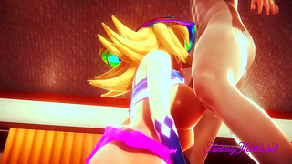 Dark Magician Girl Seduces Yugi with Steaming Blowjob Action - Yu-Gi-Oh! Horny Encounter