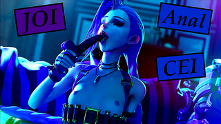 Jinx Seduces You with Filthy Words Mind-Blowing Anal TEA Tease