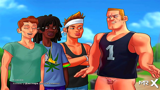 Steamy Summer Tryst Ignites Forbidden Desires in Anime MILF Adventure