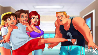 Summer Nights: Steamy Blowjob Fun with a Horny Animated Cutie