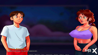 Nerd Boy Gets Filled by Sexy Heroine in Steamy Anime Summer Romance