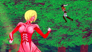 Petite Busty Harem Goddesses Ignite Wild Desires in Steamy Anime Fantasy