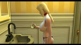 Tsunade Seduces Naruto in Forbidden Tryst Amidst Hidden Leaf Secrets