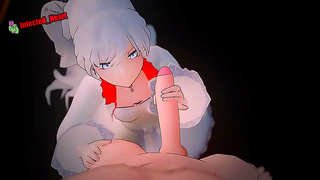 Wolfies Seductive Whispers Ignite Steamy Blowjob Fantasies in Wild Hentai Encounter