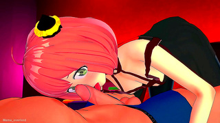 Curvy Animated Beauty Rides Massive Dick to Blissful Orgasm in Hot Hentai Fantasy