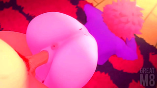 K.O. Tempts Wild Beast with Burning Desire, Takes Massive Dick Deep