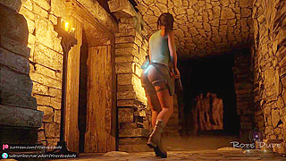 Tifa Binds Lara in Magic-Fueled Lust with Enchanted strapon Adventure