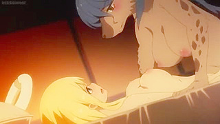 Angel Seduces Alluring Hyena Beast in Steamy Interspecies Tryst