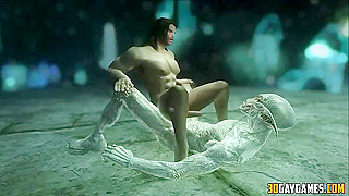 Beast Tames Warriors Lust in Fiery Cave Encounter