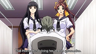 Gymnasts Hot Practice Turns into Wild Hentai Sex Fest