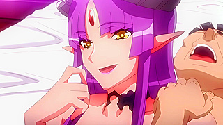 Demon Queen Ravaged by Devoted Minions Leading to Mind-Blowing Climax – Kuroinu 2 E1