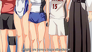 Gym Coach Sparks Horny Outbreak in Quarantine-School Hentai Fling