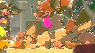 Zelda Surrenders to Lustful Bokoblins in Steamy Cave Encounter