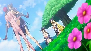 Busty Princess Rides Two Warriors in Steamy Hentai Action