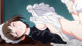Maid Loses Virginity in Forbidden Training with Her Dominant Master