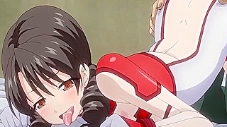 Landladys Busty Curves Burst Free in Hot Air Balloon Hentai Ride