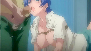 Shorty Takes On Hardcore Group Sex In Wild Hentai gangbang