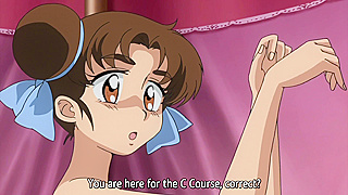 Cyber Girl Dominates Petite Cutie with Dual Vibes in Steamy Hentai Encounter