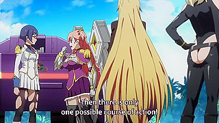 Lesbians Embrace Fiery Passion Then Ascend as Divine Warriors Together