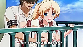 Curvy Student Tempts Teacher in Hot Balcony Tryst