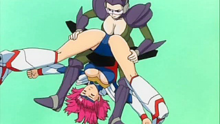 Aki the Robotic Maid Succumbs to Ecstasy After Steamy Wrestle Match