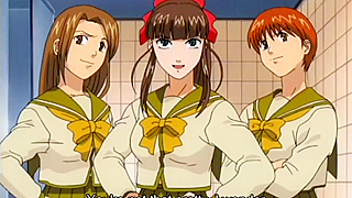 Schoolgirls Tempt Classmate into Secret Pee Playground Fantasy