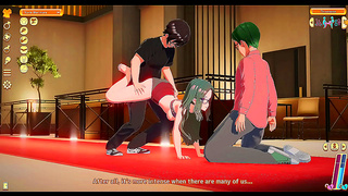 MILF Cheats with Savage Blowjob Rough Hentai Sex – Animated Infidelity Gone Wild