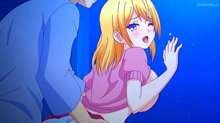 Voluptuous Teen Devours Huge Dick Gets Anal Creamed in Hentai Pleasure