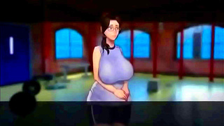 Luscious Anime Babe Tempts with Oral, Takes Hard Ride to Pure Pleasure