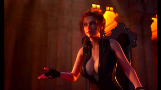 Lesbian Flames Ignite in Sizzling Anime Threesome Fantasy