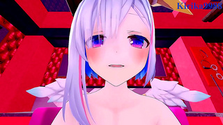Catgirl Overwhelmed by Twitch Chats Dirty Talk, Rides Ecstasy Wave After Glowing Orgasm