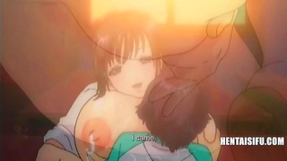 Taimanin Yields to Fiery Desire in Steamy Creampie Encounter with Explosive Climax