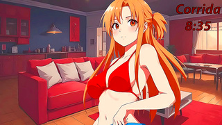 Miku Ignites Steamy Vocaloid Tryst Amid Neon-Lit Hentai Fantasy