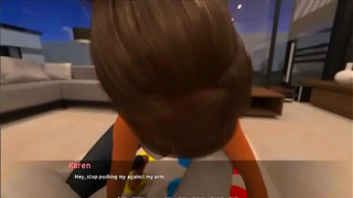 Seductive Anime Babe Tempts Genius with Steamy Blowjob Mid-Puzzle Duel