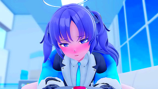 Tatsumaki Enjoys Hot Oral Relief in Steaming Infirmary Tryst