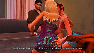 Luscious Lesbians Explore Desire in Steamy 3D Fantasy Tale