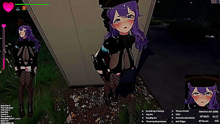 Forbidden Encounter in Guard Girls Park Sparks Steamy 3D Hentai Tryst - Ch. 1
