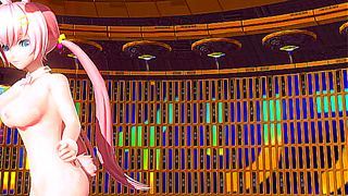 Luka Megurine Shines in Busty Bunny Adventure - Sultry Naked Mods Unleashed