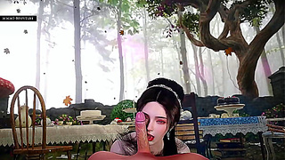 Siren Queen Unleashes Hot Lust in Wild 3D Hentai Storm Encounter