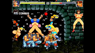 Lara Croft Dominates Hentai Mugen World in Wild Orgy Adventure