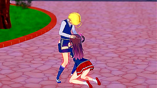 She Seduces Him Between Classes – Hot Schoolroom Lust Ignites