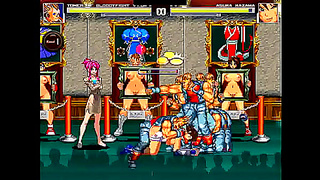 Asukas Wild gangbang fantasy unleashed in steamy Hentai Mugen world